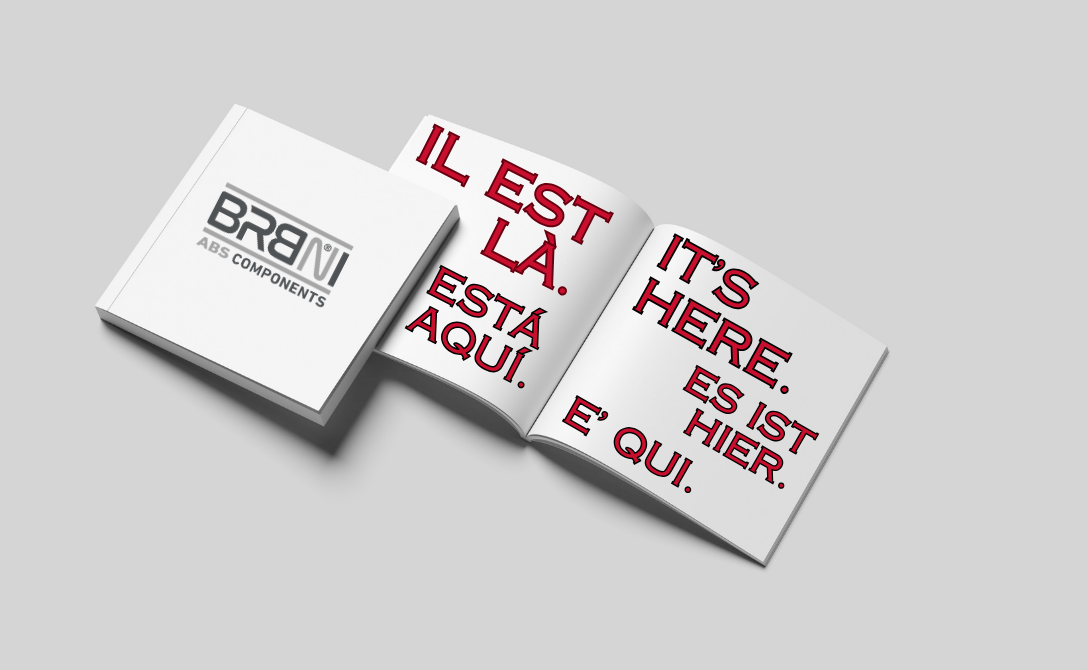 BRBNI ABS Components product catalogue available in multiple languages
